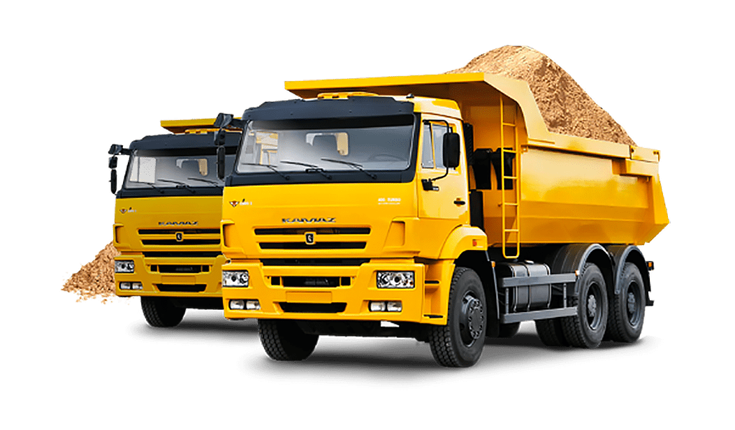 Доставка сыпучих материалов на самосвалах КАМАЗ по Алматы и Алматинской области